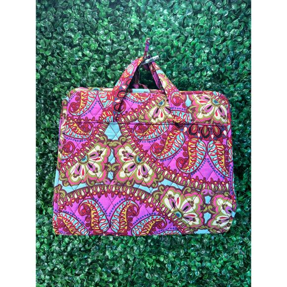 Vera Bradley Hanging Travel Organizer in "Resort Medallion" Pattern  Travel Bag - Picture 1 of 9